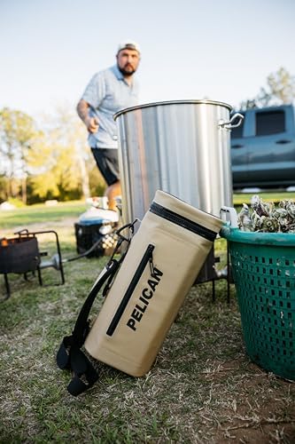 Pelican Dayventure Sling Soft Cooler | 12 Can or 4 Wine Bottle Capacity with Ice | Water-Resistant, Tear-Proof Outer Shell | Padded Shoulder Strap