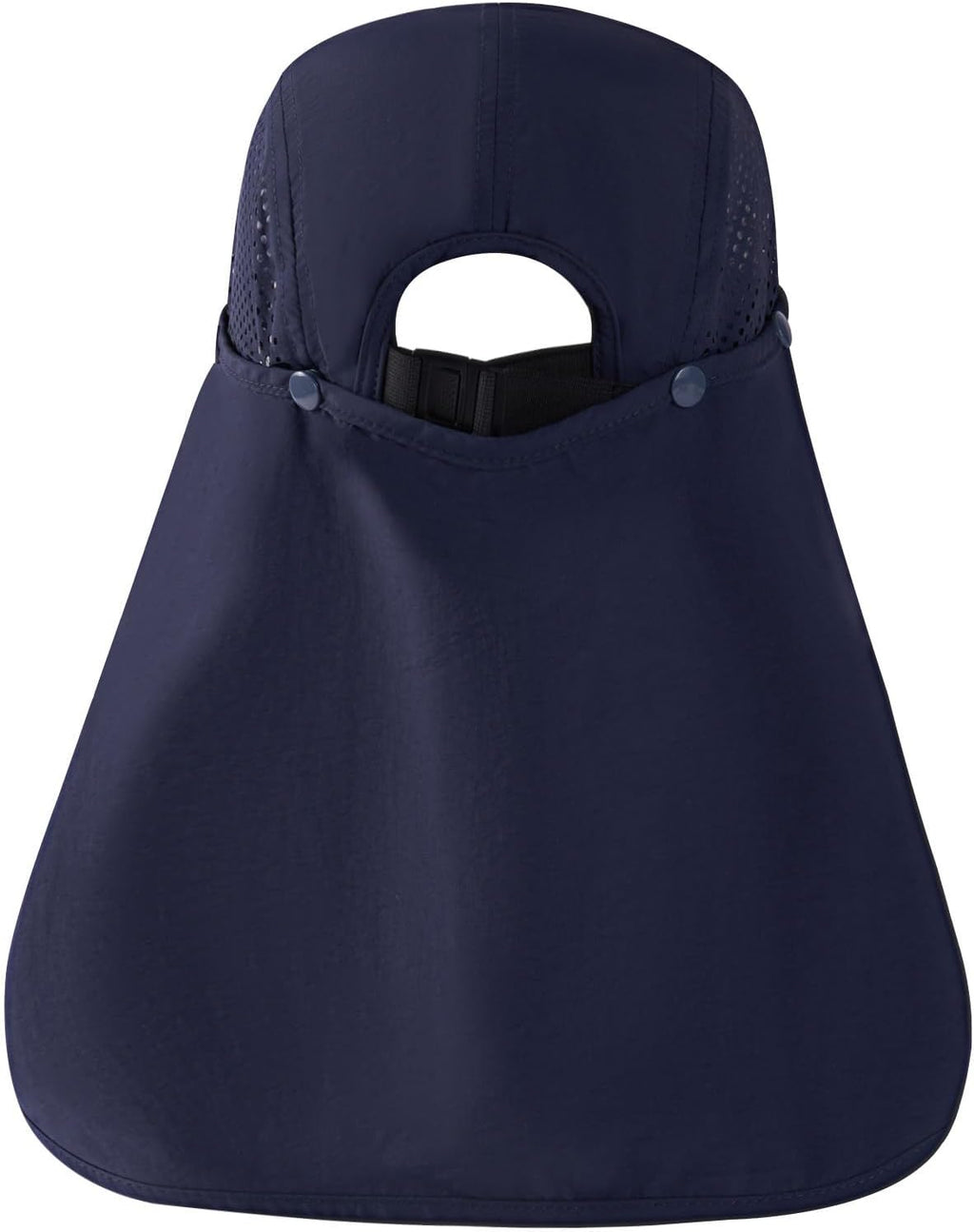 BASSDASH UPF 50+ Fishing Hat, Baseball Cap with Removable Neck Flap