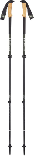 BLACK DIAMOND Alpine Carbon Cork Hiking Trekking Poles, Pair, Tundra