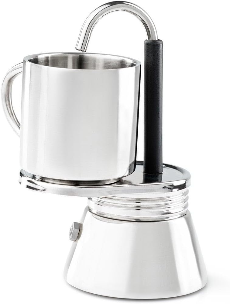 GSI Outdoors, MiniEspresso Set, Superior Backcountry Cookware Since 1985, 1 Cup