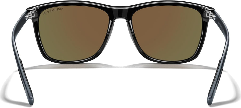 MERRY'S Unisex Polarized Aluminum Sunglasses Vintage Sun Glasses For Men/Women S8286