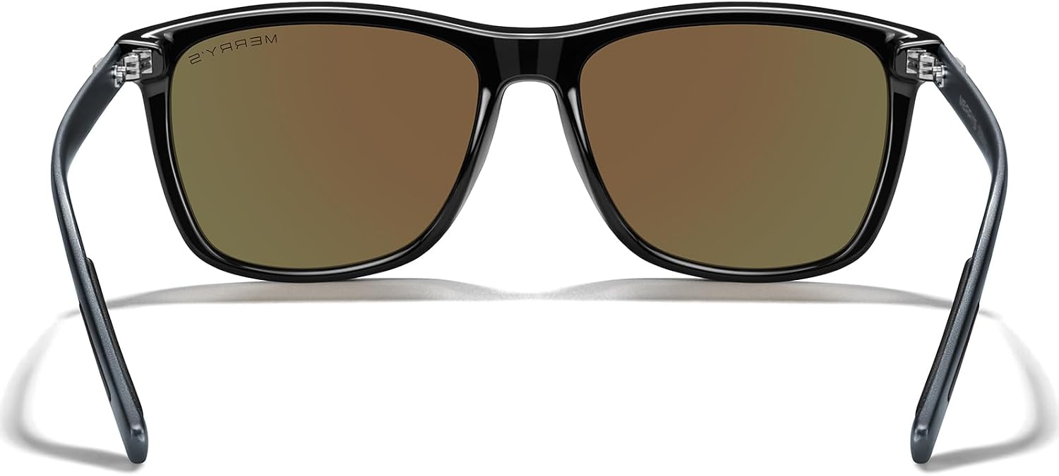 MERRY'S Unisex Polarized Aluminum Sunglasses Vintage Sun Glasses For Men/Women S8286