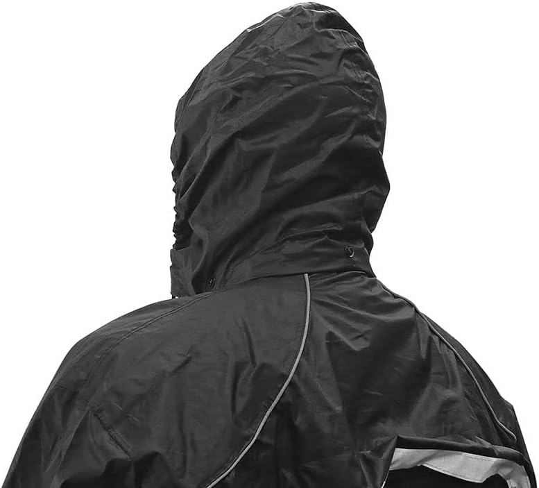 Nelson Rigg Stormrider Rain Suit; 100% Waterproof, Pants and Jacket Included with Reflective Striping