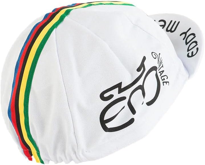ZEITBIKE Vintage Team Cycling Caps - Anti Sweat Caps | for Stand-Alone or Under Helmet | Team Jersey Caps, Made in Italy