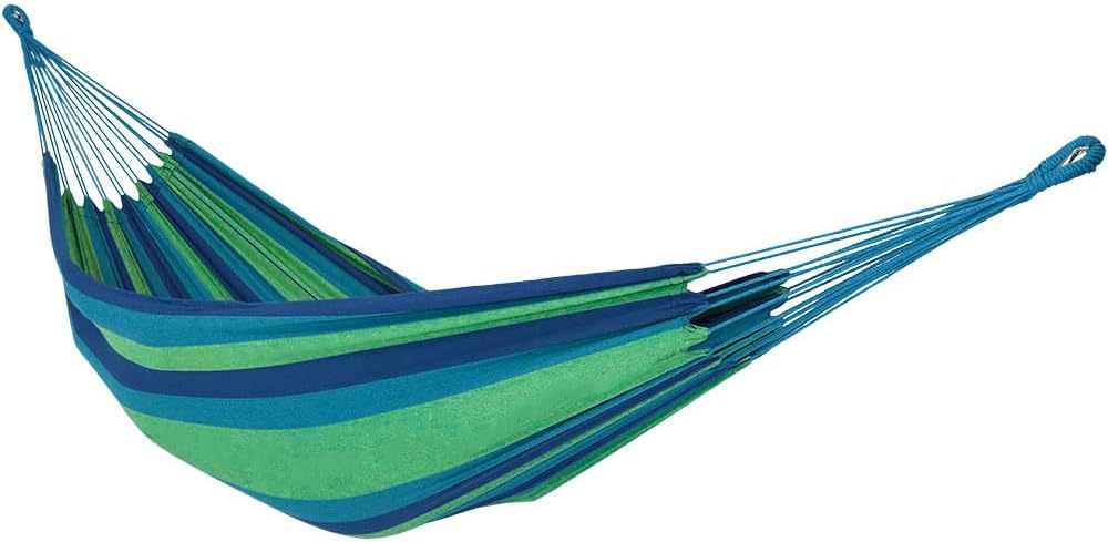 Sunnydaze Brazilian Double Hammock Without Stand, Portable, Oasis