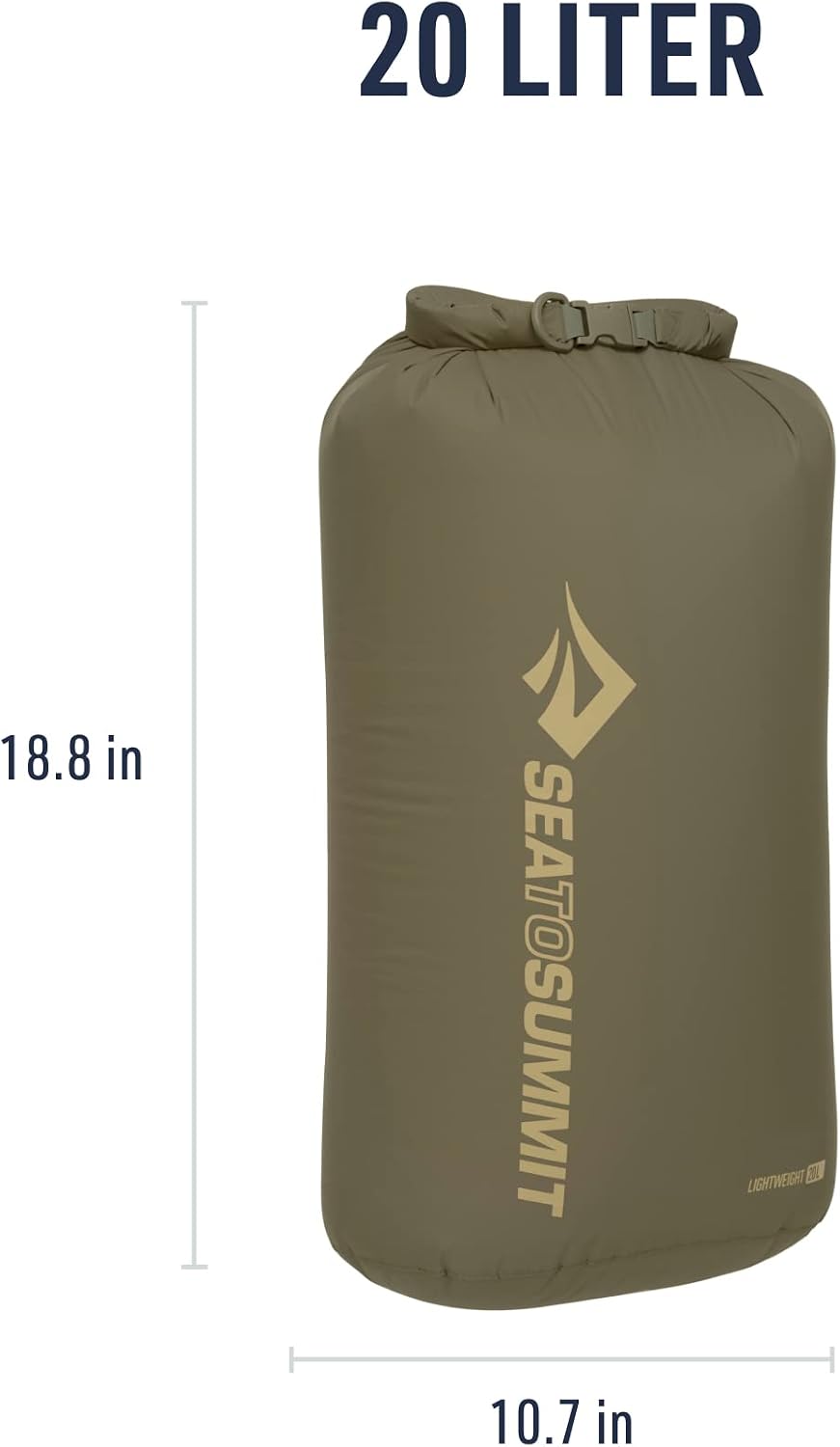 Sea to Summit Lightweight Dry Bag, Multi-Purpose Dry Storage