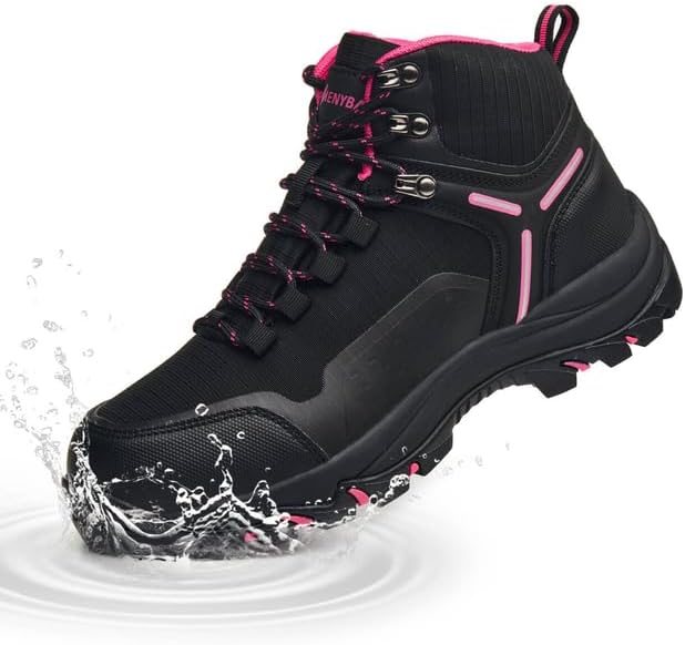 Women's Waterproof Wide Toe Box Hiking Boots