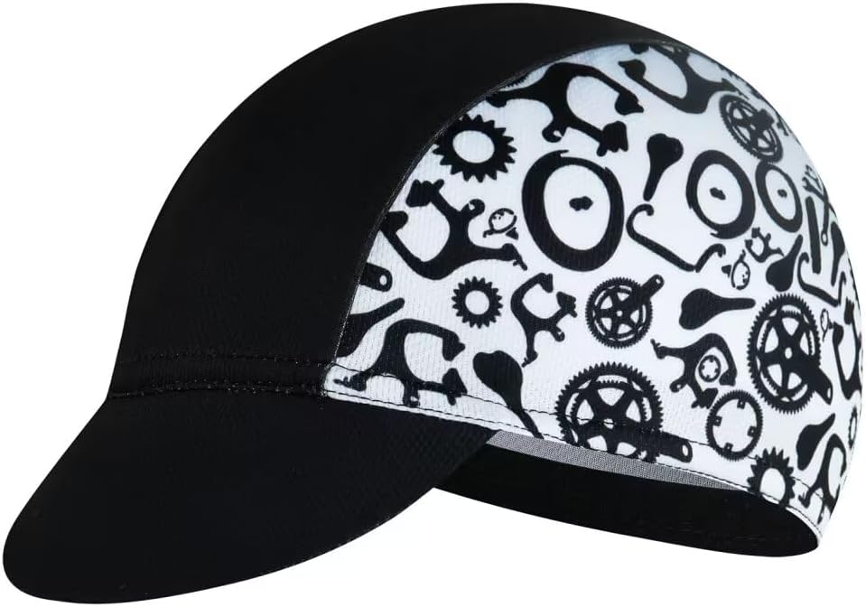 Cycling Cap for Man and Woman Cycling Hat Under Helmet-Polyester Breathable Sweat Absorbent