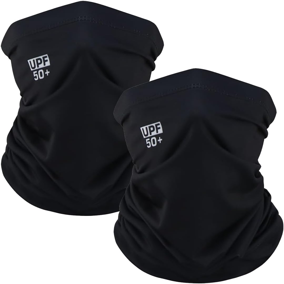 3D Printed Cooling Neck Gaiter for Men Women UPF 50+ UV Protection Bandana Outdoor Fishing Hiking Daily Use