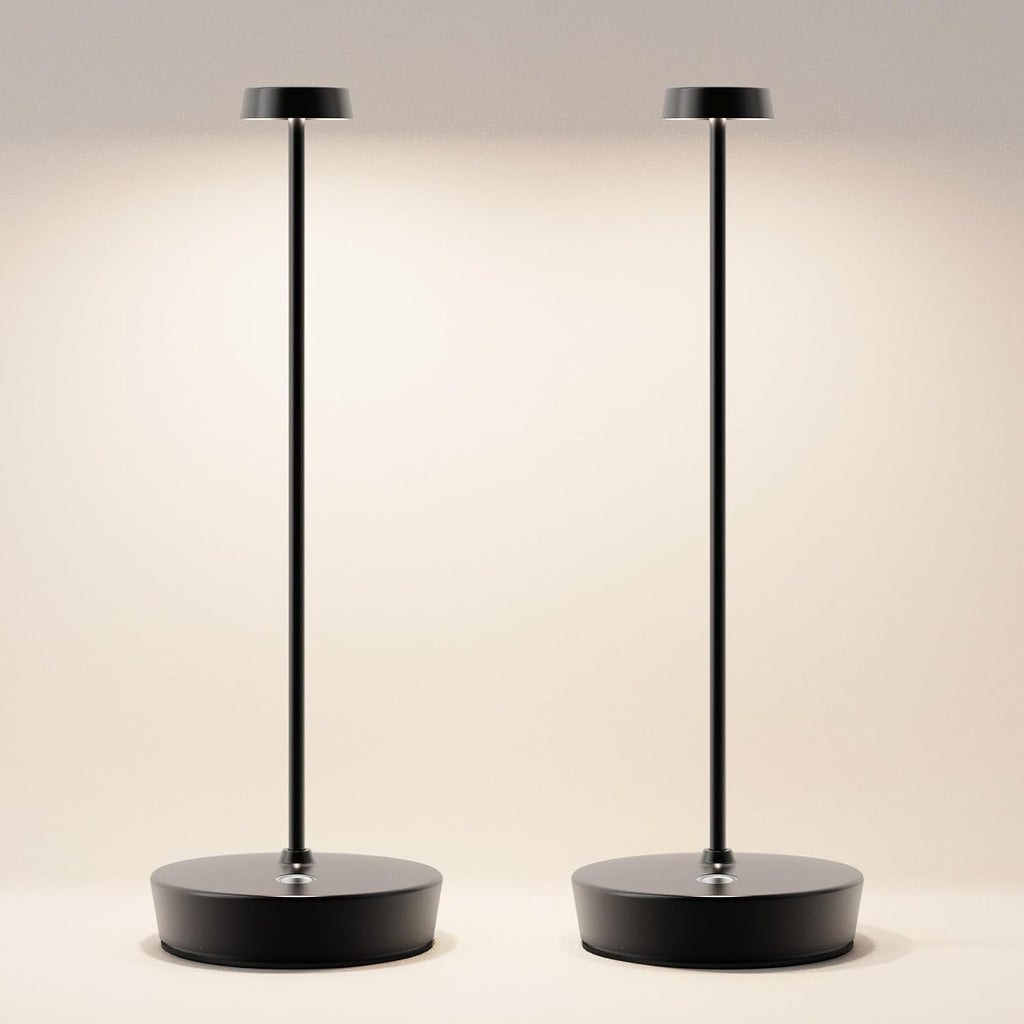 Rechargeable Cordless Table Lamp, 6000mAh Battery Table Light