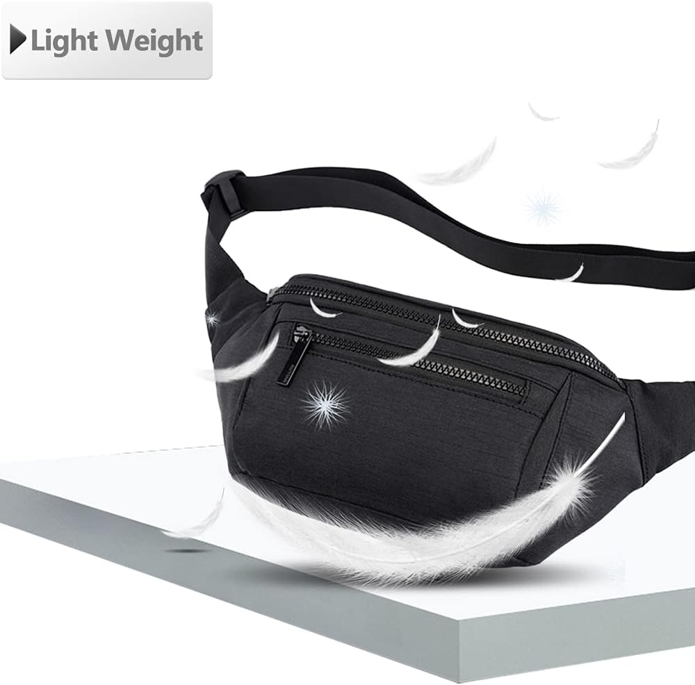 AIKENDO Fanny Pack for Men Women, Crossbody Waist Bag Pack Phone Bag