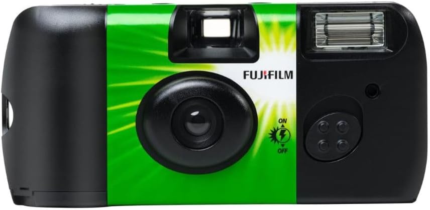 Fujifilm QuickSnap Flash 400 One Time Use 35mm Camera with Flash, 27 Exposu