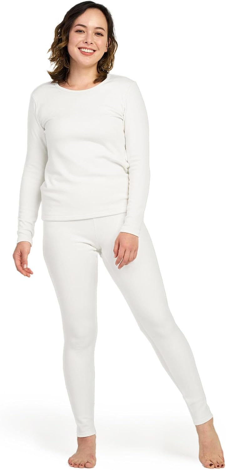 LAPASA Women's Thermal Underwear Set Light/Mid/Heavy Weight L17/ L41/L44