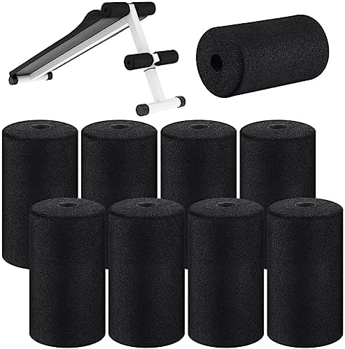 Deekin 8 Pcs Foam Roller Foot Pads for Gym Machines Equipment Replacement