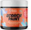 Scorch Marker Scorch Paint, Heat Activated Wood Burning Paint, 2 fl oz