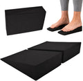 Foam Wedge Slant Board, 2 Pcs Update Squat Wedge Incline Block, 15 Degree Yoga Wedge for Squats Calf Stretching Ankle Exercise and Daily Workout