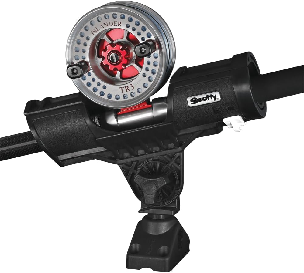 Scotty 0400-BK Rod Holder, Orca W/0241 Side/Deck Mount
