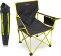 ALPS Mountaineering King Kong Camping Chairs for Adults with Mesh Cup Holders and Pockets, Built Durable and Reliable with Compact Foldable Steel Frame