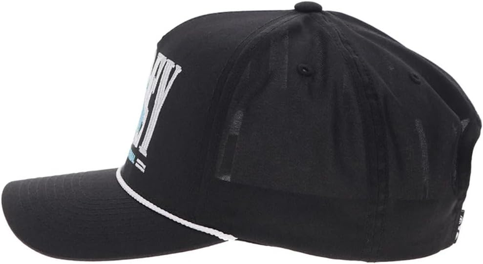 HOOEY Wild Ride Adjustable Snapback Rope Hat