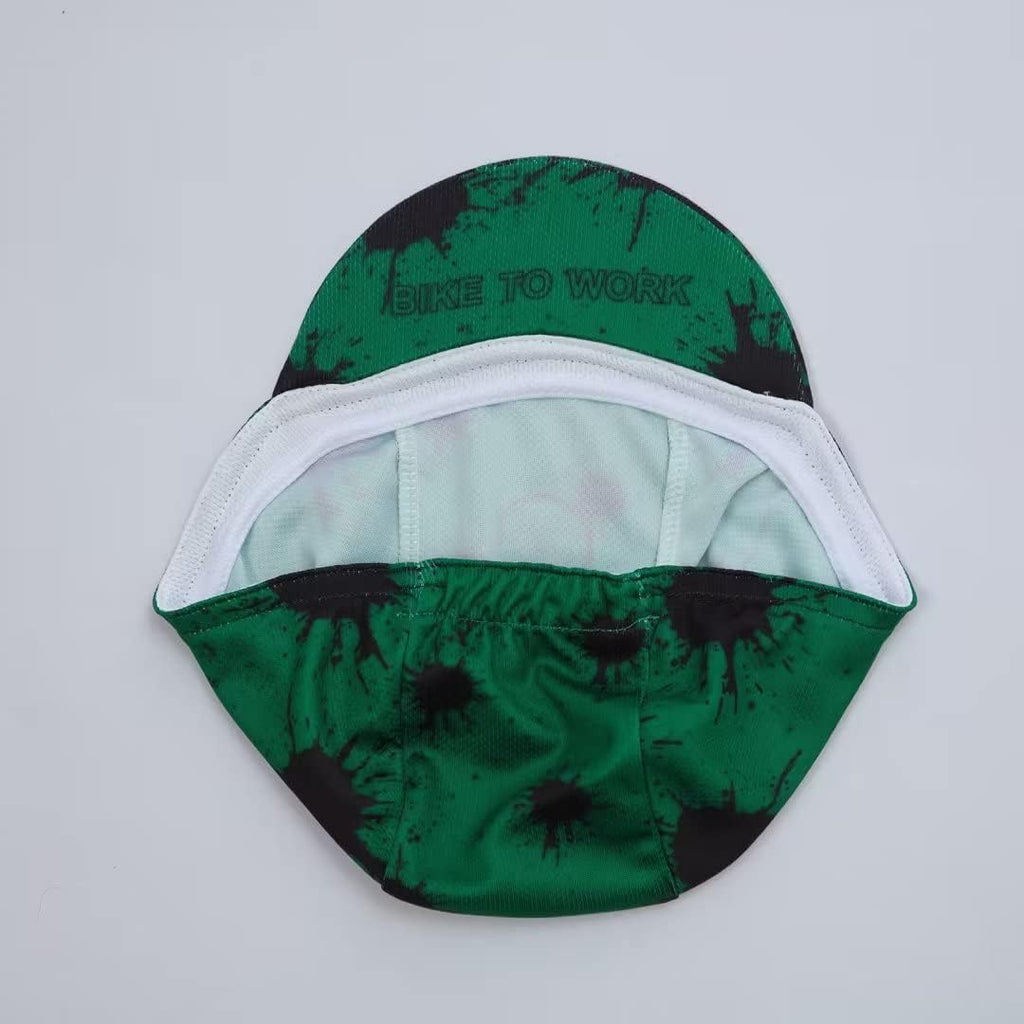 Funny Cycling Cap - Polyester Skull Cycling Hat-Under Helmet -Cartoon Cycling Helmet Liner Breathable&Sweat Uptake