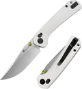 HX OUTDOORS 2.96"" Folding Knife Crossbar Lock 14C28N Blade G10 Handle