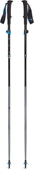 BLACK DIAMOND Distance Z Trekking Poles (Pair), Foldable Z-Pole, Hiking