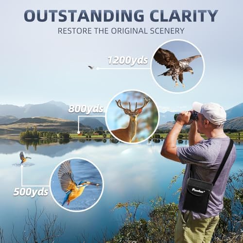 12x60 Powerful Monocular for Adults High Powered, 2026 New Version, Smartphone Adapter Tripod Plus Portable Bag, Larger Vision Monoculars with BAK4 Prism & FMC Lens, for Bird Watching Hiking