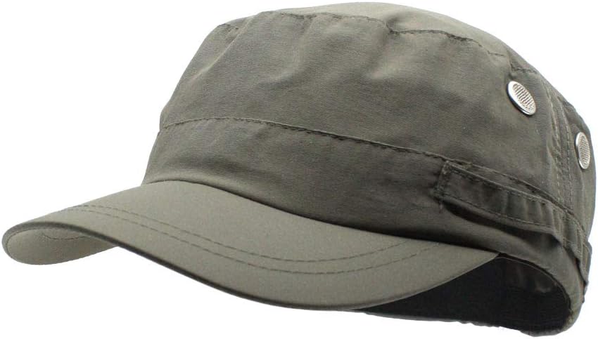 The Vintage Year Washed Cotton Distressed Cadet Hat - Tactical Military Baseball Cap for Men & Women, Outdoor Casual Wear