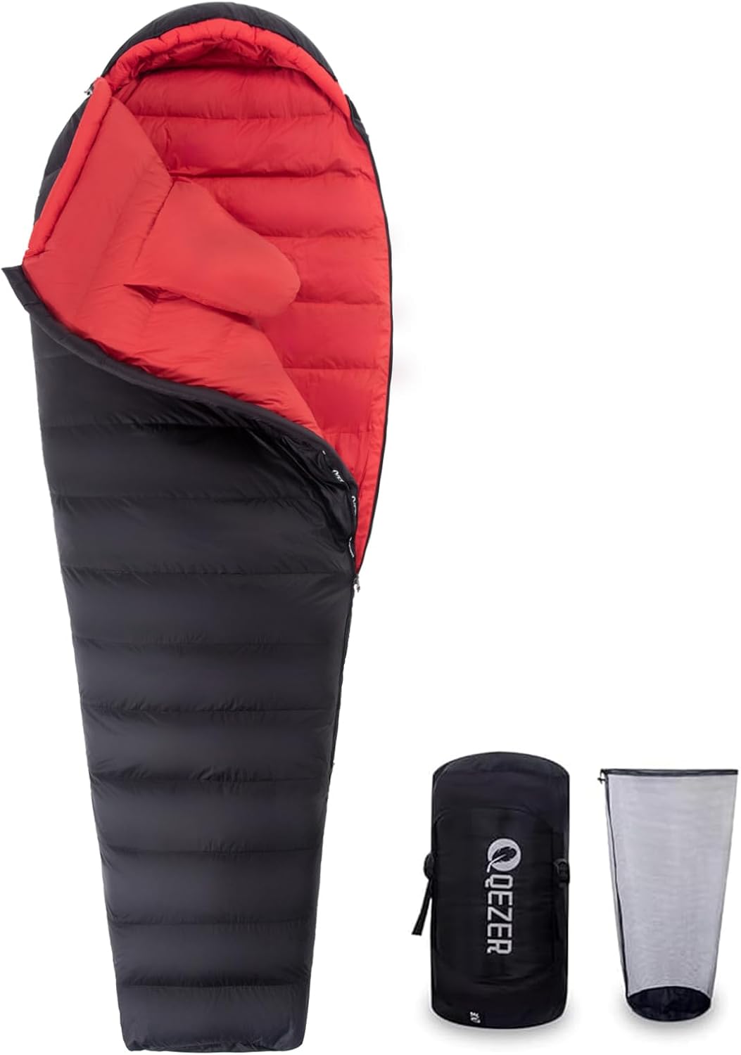 Ultralight Down Sleeping Bag for Adults, 600 Fill Power Backpacking