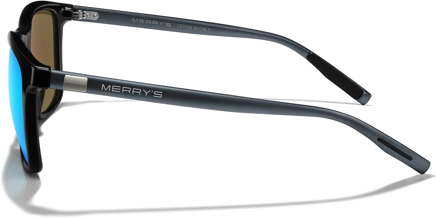 MERRY'S Unisex Polarized Aluminum Sunglasses Vintage Sun Glasses For Men/Women S8286