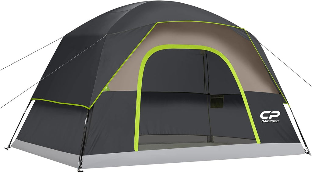 CAMPROS CP Tents for Camping 2/4/6 Person, Waterproof Windproof Dome Tent