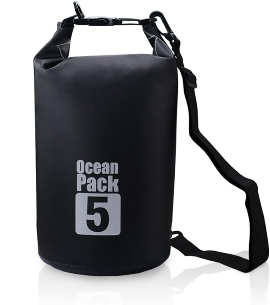 Dry Sack/Waterproof Bag for Boating, Kayaking, Hiking, Snowboarding, Camping, Rafting, Fishing and Backpacking (Blue, 30L)