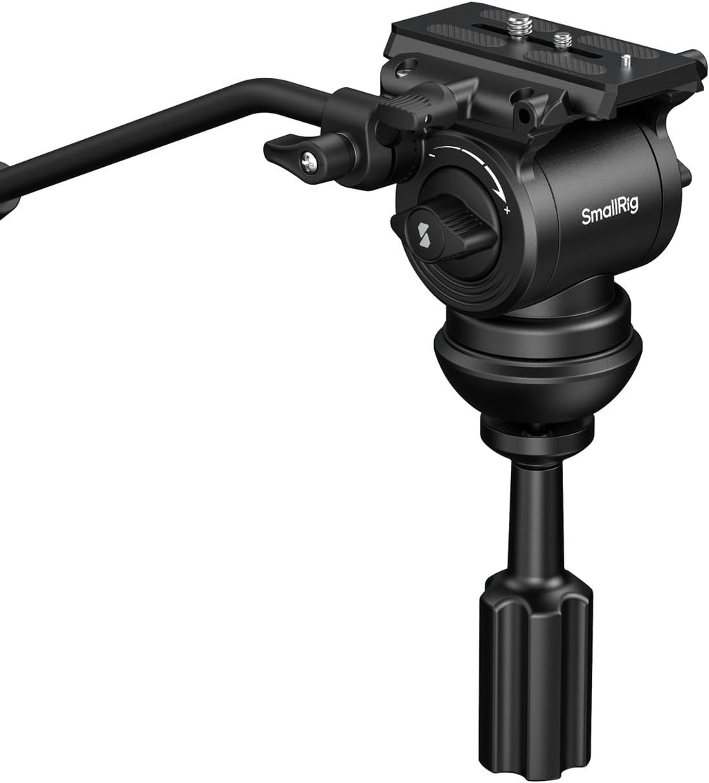 SmallRig Heavy Duty Tripod Fluid Video Head with φ75mm Bowl Base