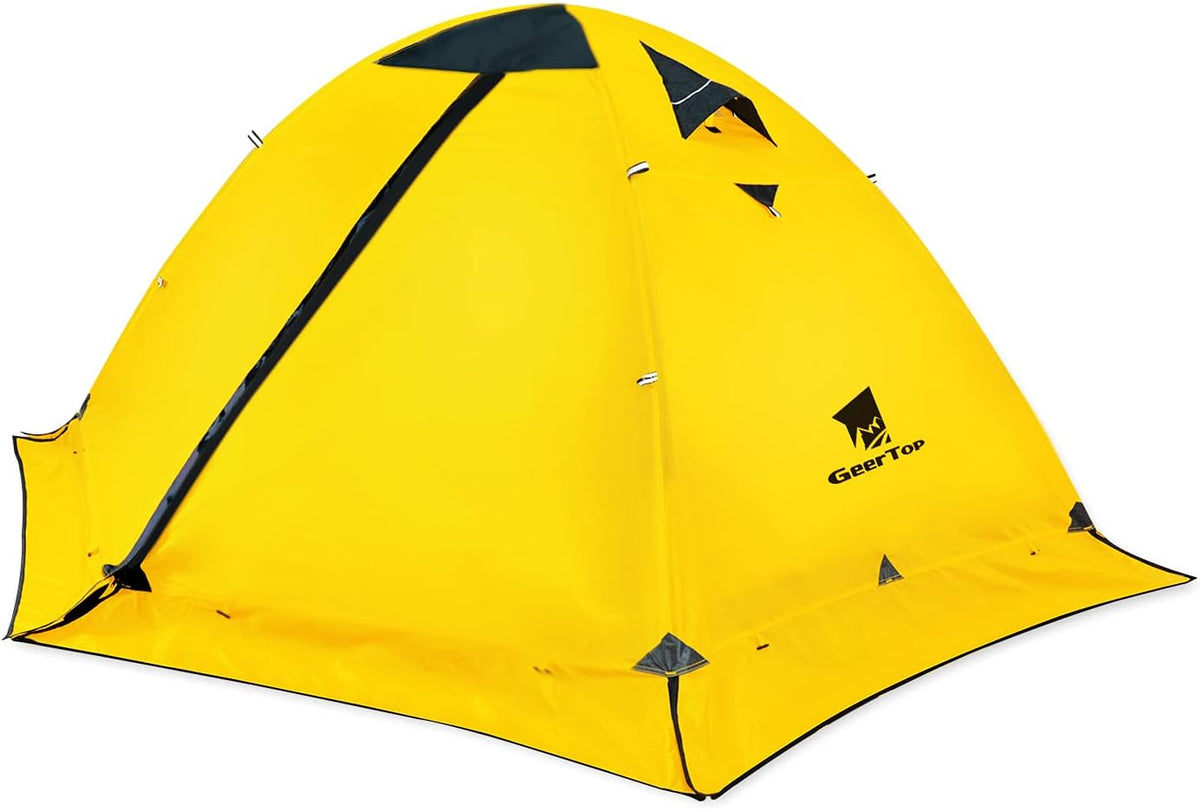 GEERTOP 2 Person Backpacking Tent, Lightweight Waterproof 4-Season Tent