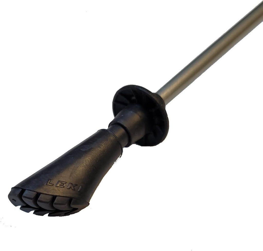 LEKI Nordic Walker Platinium Limited Edition Carbon Series Walking Poles Silver
