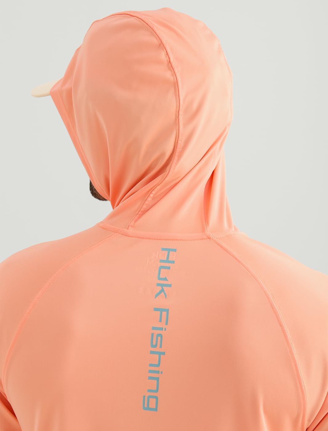 HUK Mens Pursuit Vented Long Sleeve Hoodie, Fishing Shirt with Hood