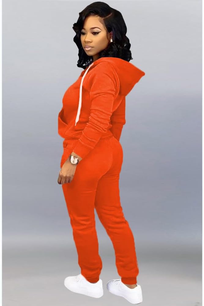 Mrskoala Two Piece Outfits for Women Tracksuit Sweat Suits Workout Sets Loungewear with Pocket