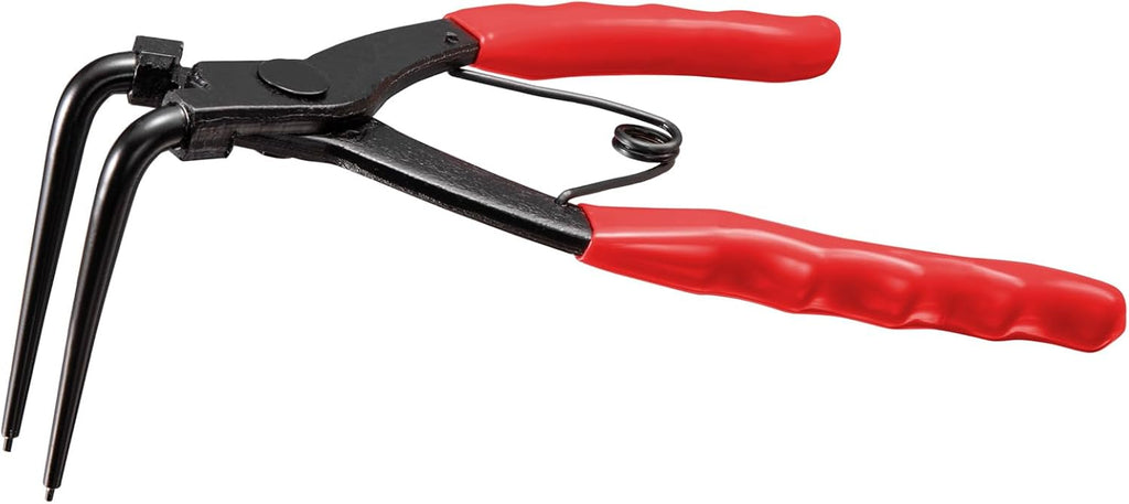 Toolwiz Snap Ring Pliers Heavy Duty, 90 Degree Internal Circlip Pliers, Red