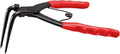 Toolwiz Snap Ring Pliers Heavy Duty, 90 Degree Internal Circlip Pliers, Red