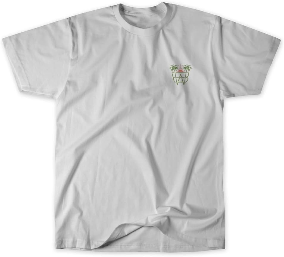 WHISKEY BENT HAT CO. Surf Club Graphic T-Shirt, Coastal Lifestyle Beach Tee, Retro Summer Outdoor Graphic Shirt