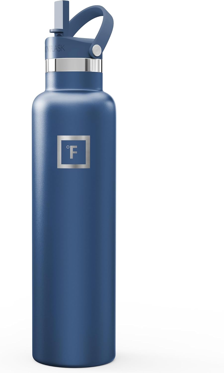 IRON °FLASK 24 oz Narrow Mouth Water Bottle with Straw