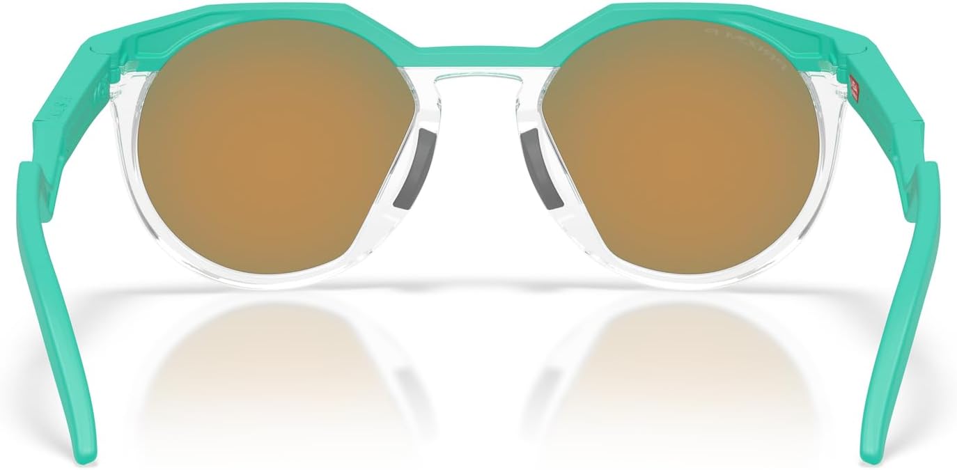 Oakley Sunglasses for Men - OO9242 HSTN High-Bridge, Round Sunglasses PRIZM Lenses