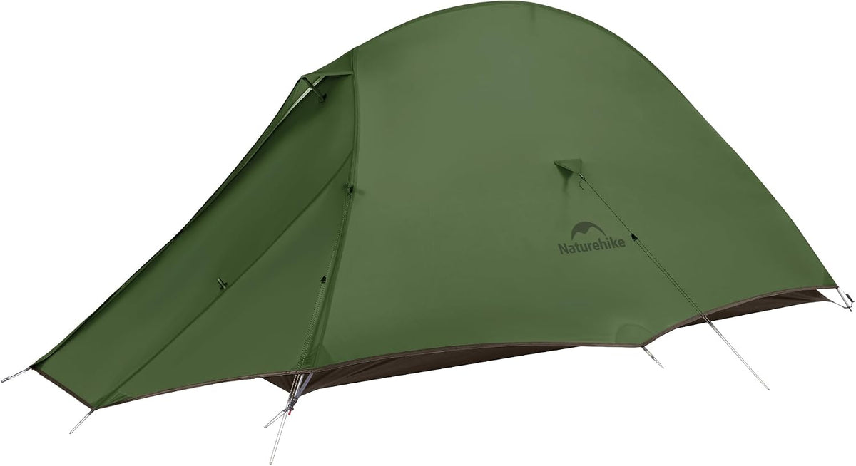 Naturehike Cloud Up 1 Person Tent, Lightweight Backpacking Tents for One Man, Waterproof Ultralight One Person Tent for Camping Hiking Backpacking