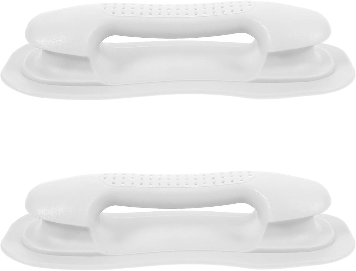 Cabilock Gray Inflatable Boat Handle 2 Pack PVC Universal Deck Grip