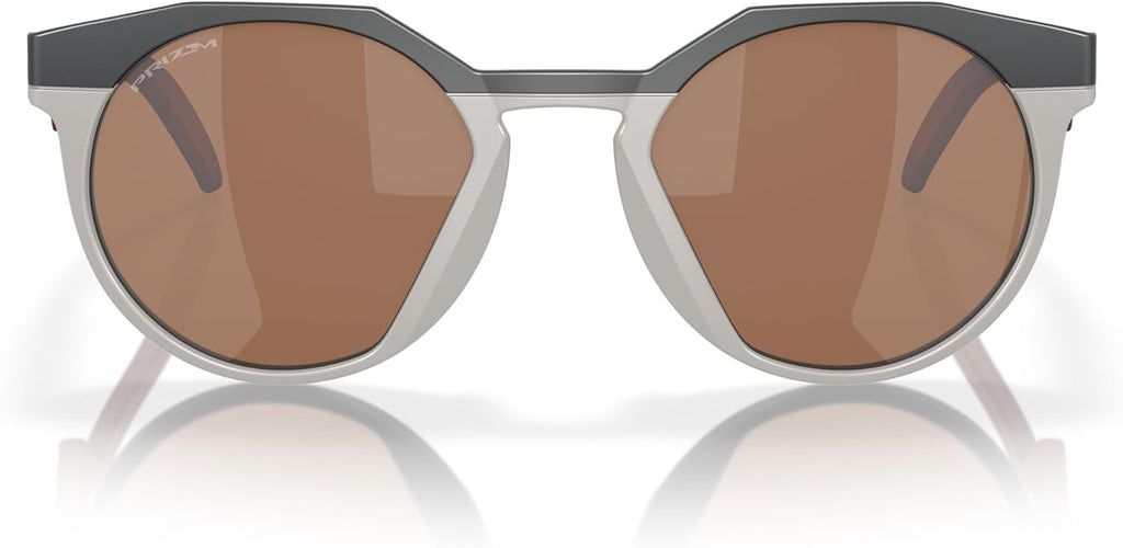 Oakley Sunglasses for Men - OO9242 HSTN High-Bridge, Round Sunglasses PRIZM Lenses