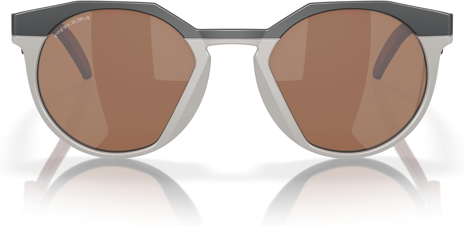 Oakley Sunglasses for Men - OO9242 HSTN High-Bridge, Round Sunglasses PRIZM Lenses