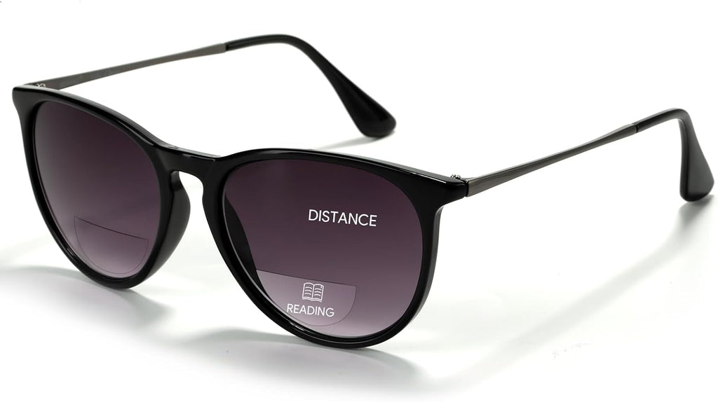 EFE Bifocal Reading Sunglasses for Men and Women, Sun Readers with UV400 Protection, Dual Vision Distance and Reading Glasses