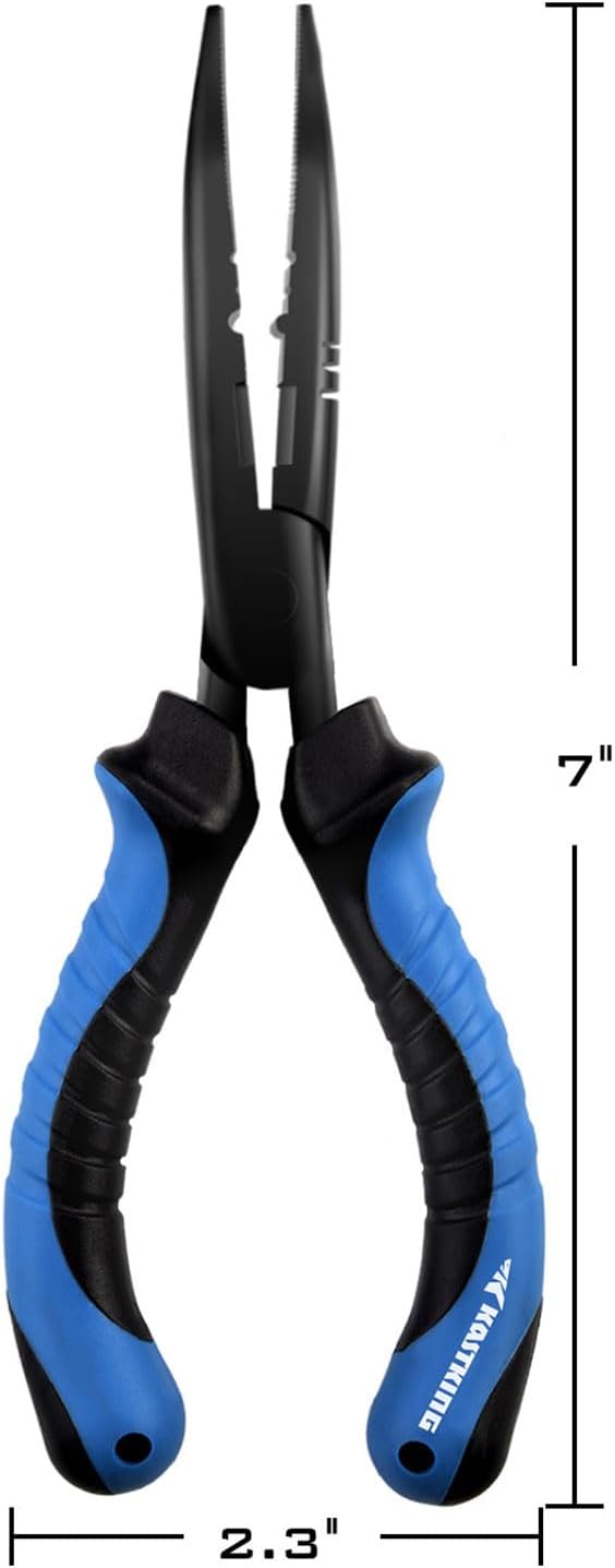 KastKing Intimidator Fishing Pliers, Saltwater Resistant Fishing Gear