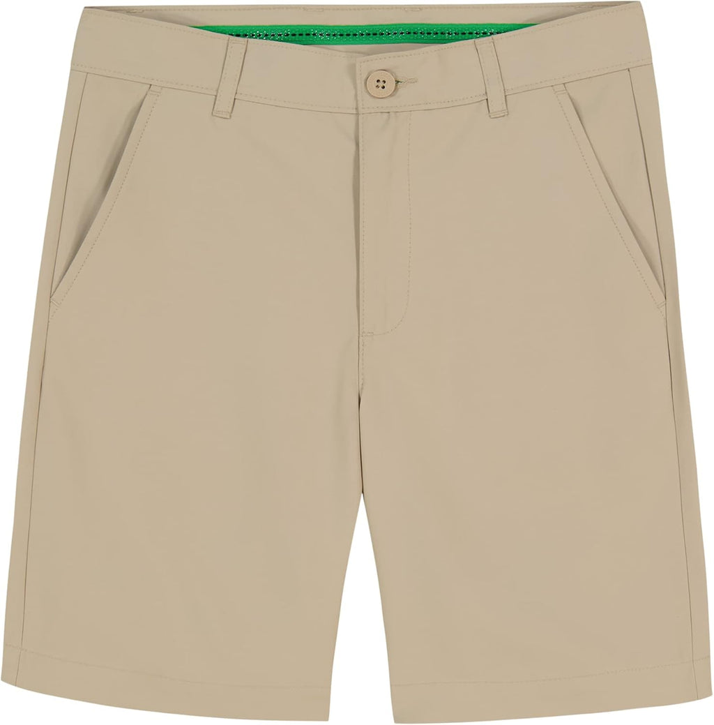 Izod Boys' Performance Golf Swingflex Stretch Straight Fit Short