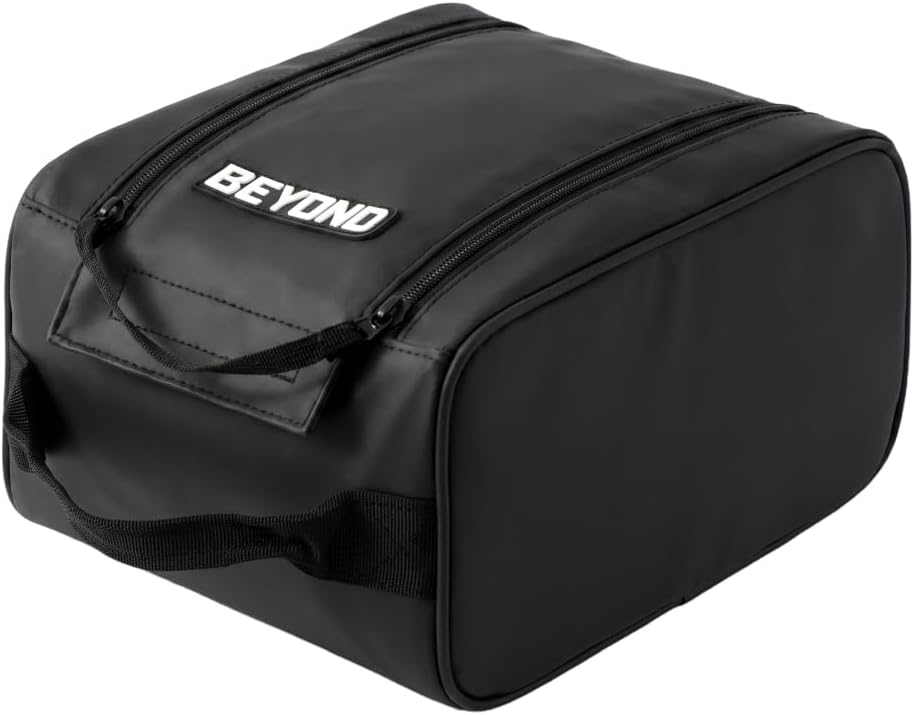 Beyond Braid Bait Commander Fishing Bait Bag - Crush-Resistant Soft Plastic Bait Storage with Removable Dividers - Soft Bait Organizer for Bass, Saltwater and Freshwater - Water-Resistant Tackle Bag
